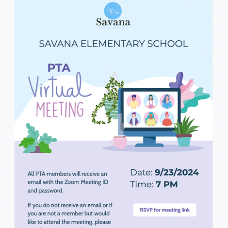 Online PTA School Meeting 1